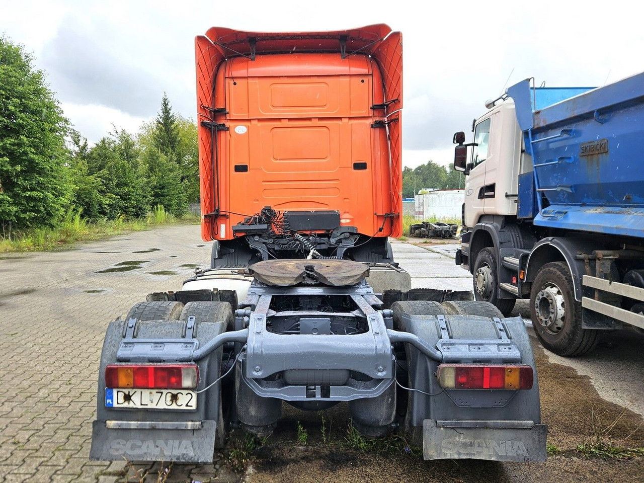 Scania 124L420, Retarder, Airco, manual gearbox, PDE - Tracteur routier: photos 5 Scania 124L420, Retarder, Airco, manual gearbox, PDE - Tracteur routier: photos 5