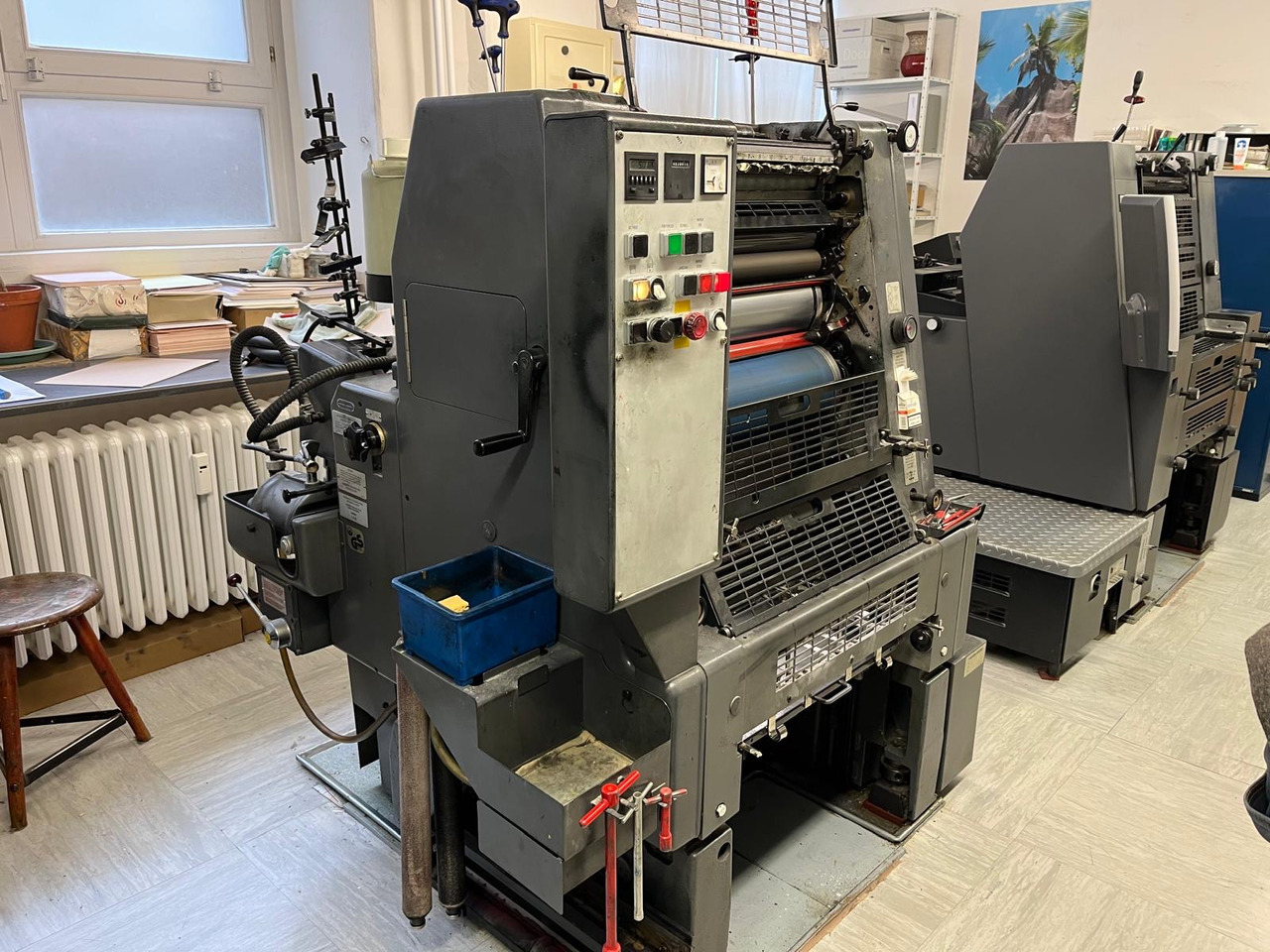 HEIDELBERG GTO 52-1 - Presse offset: photos 1 HEIDELBERG GTO 52-1 - Presse offset: photos 1