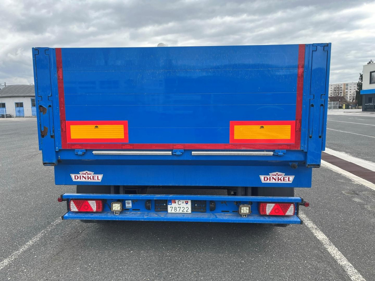 Dinkel DAPP, 18000, Príves valník - Remorque plateau: photos 5 Dinkel DAPP, 18000, Príves valník - Remorque plateau: photos 5