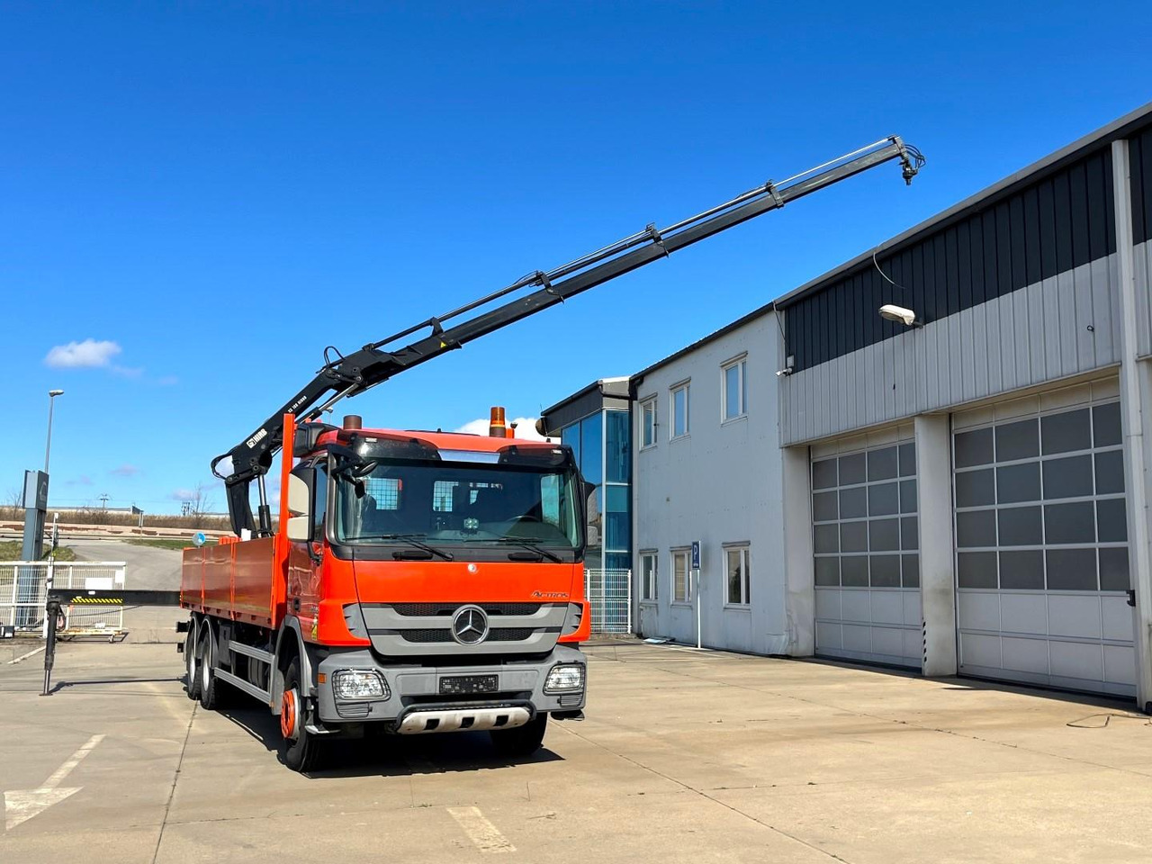 Mercedes truck Actros, Haib 166, 2636 - Camion plateau, Camion grue: photos 1 Mercedes truck Actros, Haib 166, 2636 - Camion plateau, Camion grue: photos 1