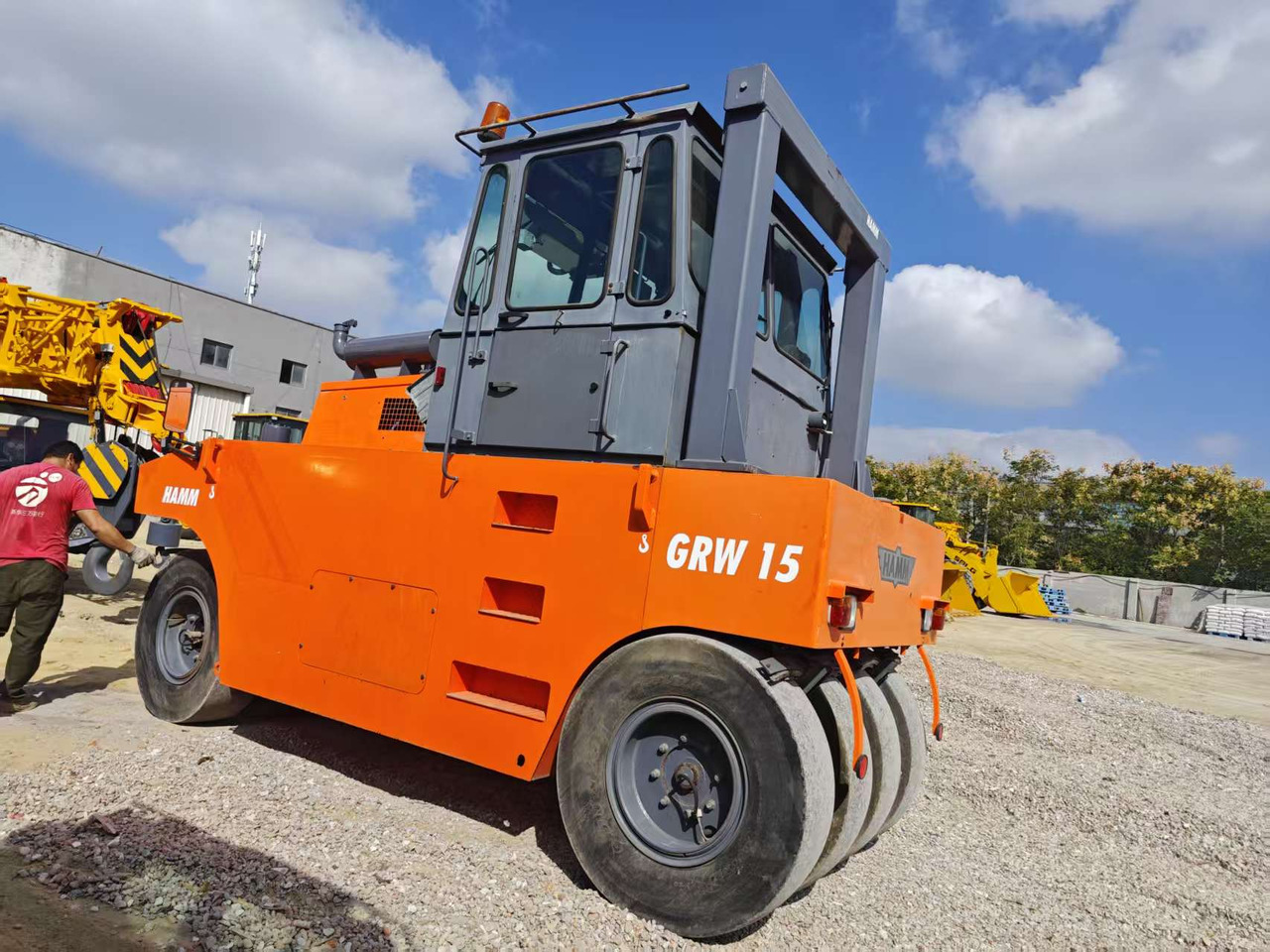 HAMM GRW15 - Compacteur à pieds de mouton/ Monocylindre: photos 3 HAMM GRW15 - Compacteur à pieds de mouton/ Monocylindre: photos 3