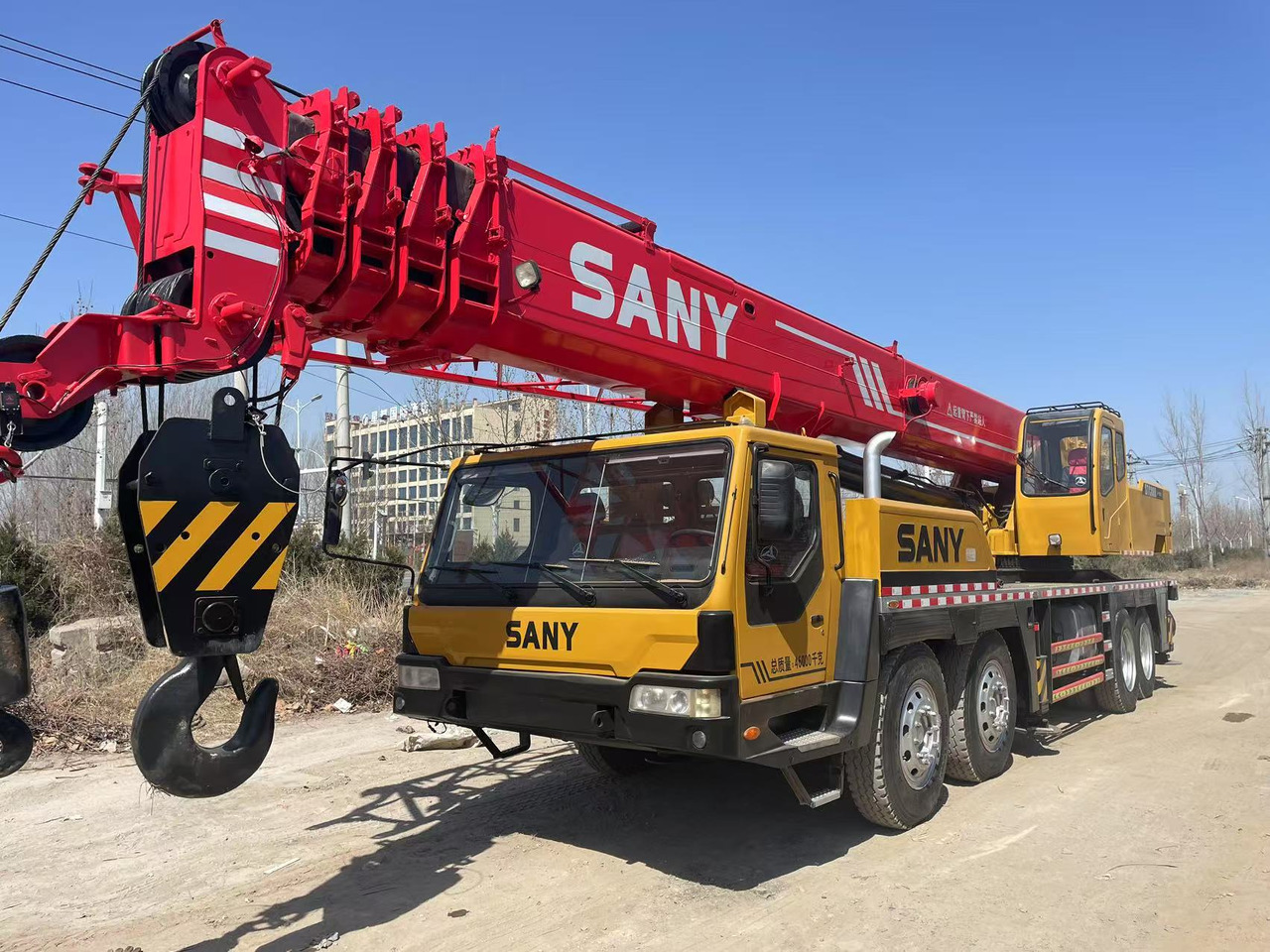 SANY STC800 Used Crane - Grue mobile: photos 1 SANY STC800 Used Crane - Grue mobile: photos 1
