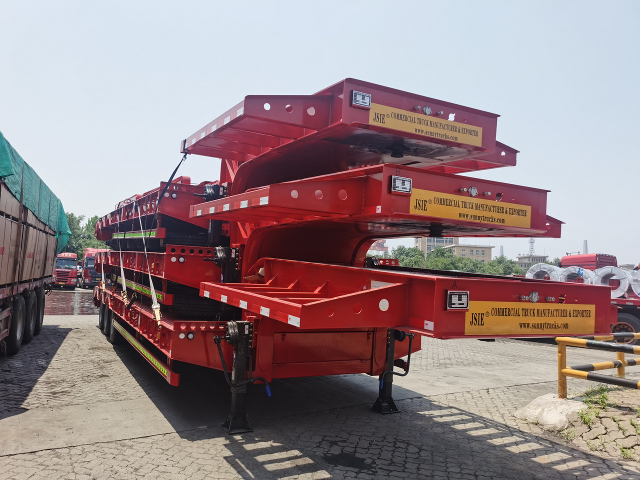 JSIE JSIE9400DPB - Semi-remorque porte-voitures: photos 4 JSIE JSIE9400DPB - Semi-remorque porte-voitures: photos 4