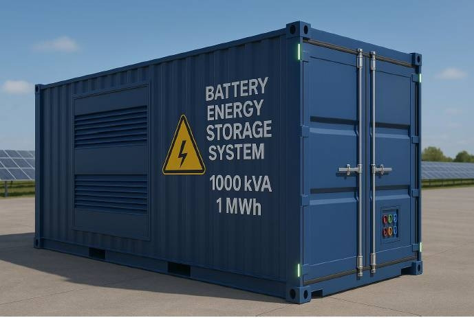 Battery container - 1MWh - 1000kVA - DPX-50701 - Groupe électrogène: photos 1 Battery container - 1MWh - 1000kVA - DPX-50701 - Groupe électrogène: photos 1