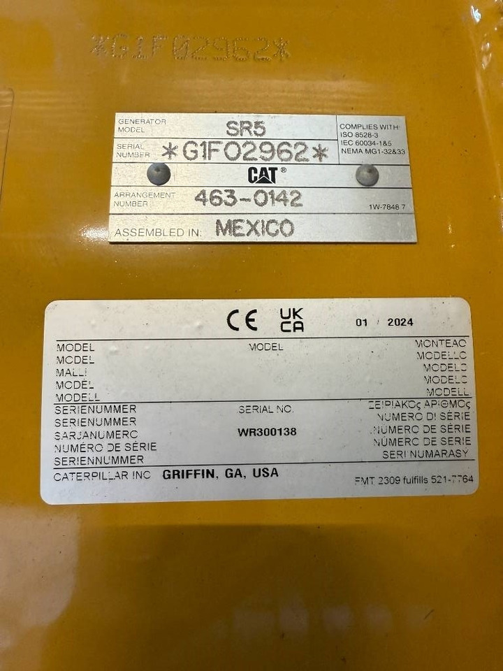 Groupe électrogène neuf CAT C32 - 1.250 kVA Open Generator - DPX-18108: photos 16