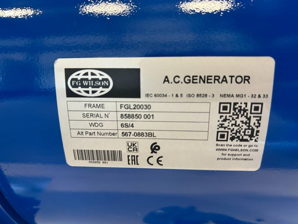 Groupe électrogène neuf FG Wilson P33-3 - 33 kVA Open Genset - DPX-16003-O: photos 17