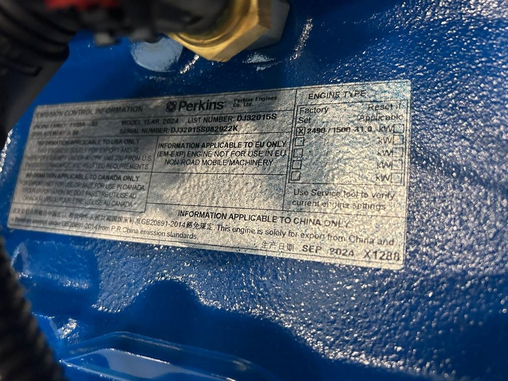 Groupe électrogène neuf FG Wilson P33-3 - 33 kVA Open Genset - DPX-16003-O: photos 12