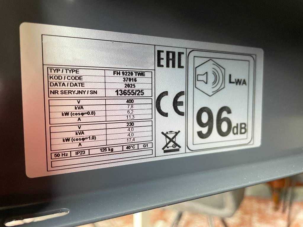 Honda FH9220TWE - 8.7 kVA generator - DPX-17965  - Groupe électrogène: photos 5 Honda FH9220TWE - 8.7 kVA generator - DPX-17965  - Groupe électrogène: photos 5