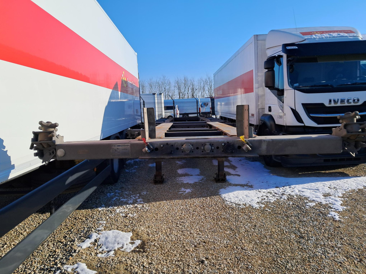 Remorque porte-conteneur/ Caisse mobile FLIEGL SDS 380 POD KONTENERY: photos 1