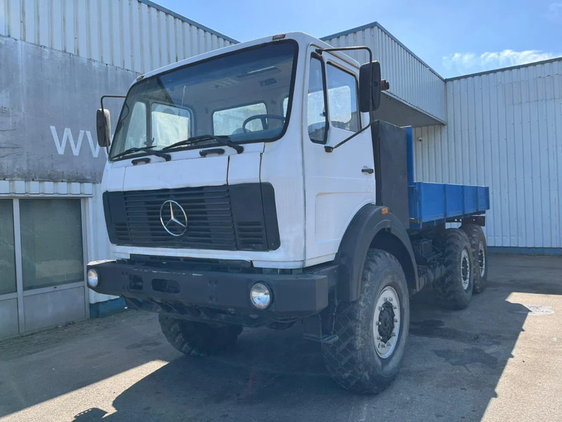 Mercedes-Benz NG FAP 2026 , V8 , 6x6 , ZF Manual , Spring Suspension , Ex - Camion plateau: photos 1 Mercedes-Benz NG FAP 2026 , V8 , 6x6 , ZF Manual , Spring Suspension , Ex - Camion plateau: photos 1