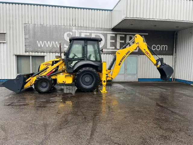 New Holland B 80 B-SS , 4x4 , Backhoe loader , 4in1 Bucket - Tractopelle: photos 2 New Holland B 80 B-SS , 4x4 , Backhoe loader , 4in1 Bucket - Tractopelle: photos 2