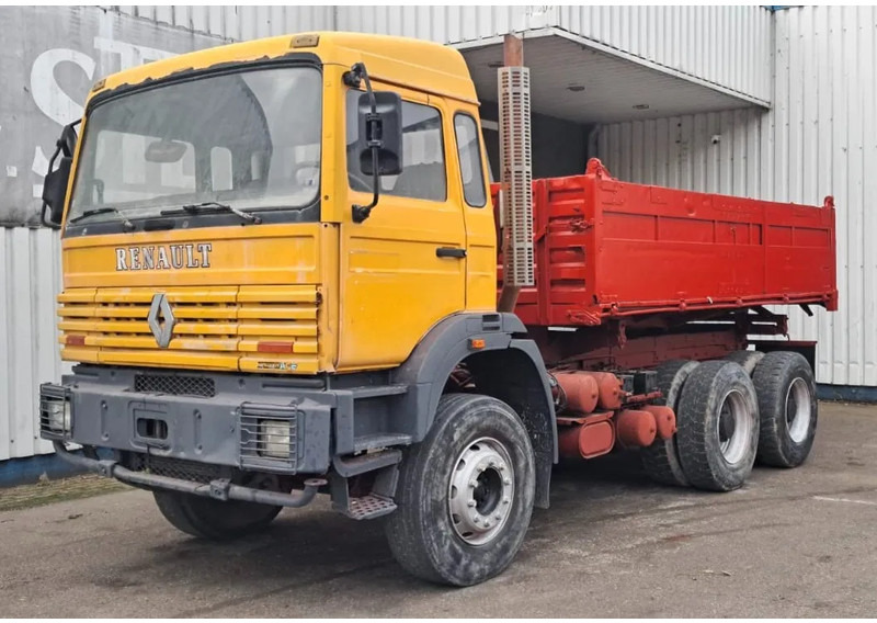 Renault G 300.26 , Manager , 6x4 , 3 Way-Tipper , Spring Suspension , Manual - Camion benne: photos 1 Renault G 300.26 , Manager , 6x4 , 3 Way-Tipper , Spring Suspension , Manual - Camion benne: photos 1