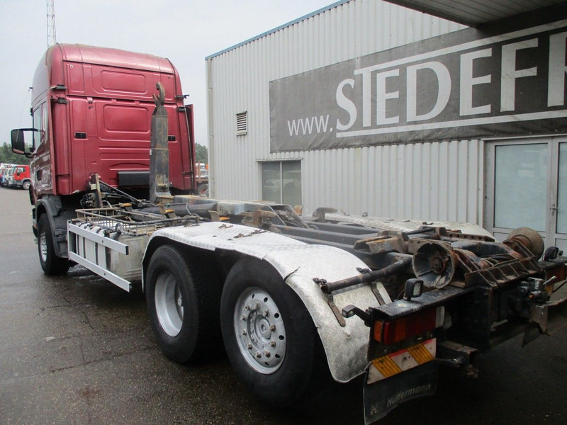 Scania R124-420 6x2 , Manual , Intarder , Airco , haakarm truck - Camion ampliroll: photos 5 Scania R124-420 6x2 , Manual , Intarder , Airco , haakarm truck - Camion ampliroll: photos 5