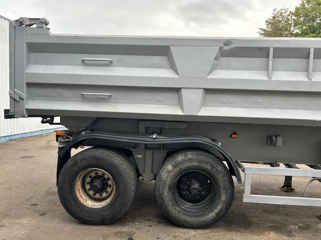 Semi-remorque benne Trax 2 Axle Steel Tipper , Spring Suspension , Drum Brakes: photos 6