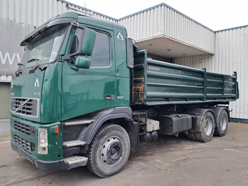 Volvo FH 12 - 460 , 6x2 , 3 Way Tipper, Spring Suspension , Manual Gearbox, Airco - Camion benne: photos 1 Volvo FH 12 - 460 , 6x2 , 3 Way Tipper, Spring Suspension , Manual Gearbox, Airco - Camion benne: photos 1