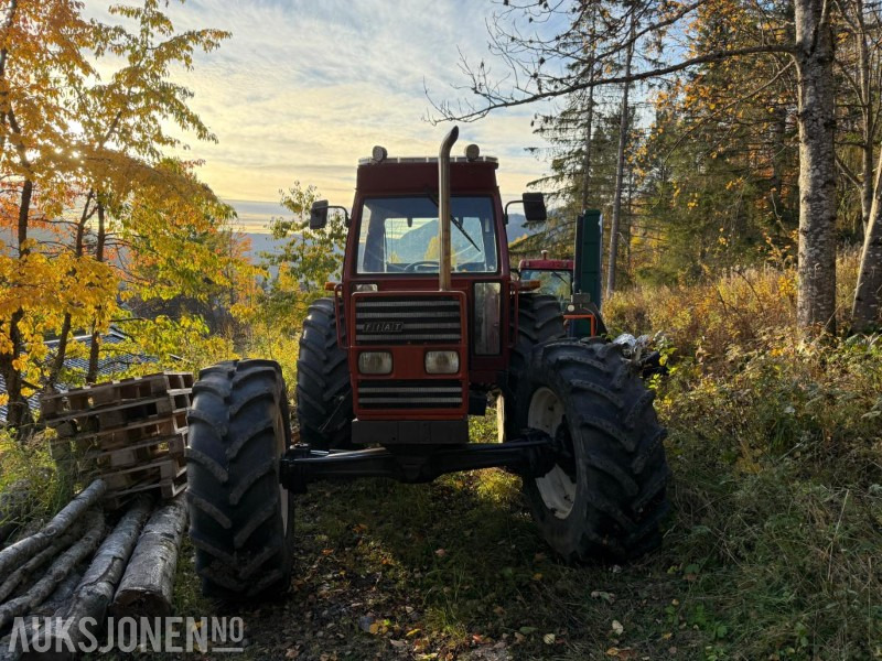 1980 Fiat 880 m/Turbo, nylig oppusset - Tracteur agricole: photos 2 1980 Fiat 880 m/Turbo, nylig oppusset - Tracteur agricole: photos 2