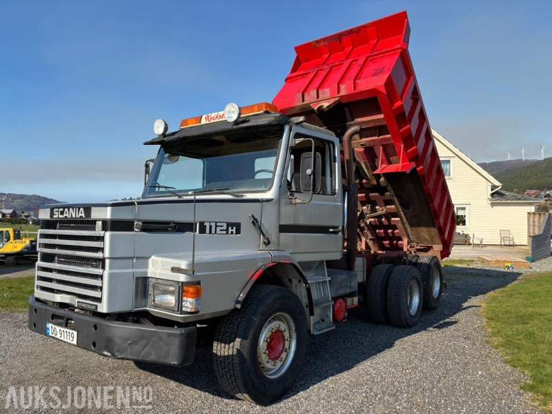 1984 Scania T112H 6X2 LC38, Veteran snutebil med tipp - Camion benne: photos 3 1984 Scania T112H 6X2 LC38, Veteran snutebil med tipp - Camion benne: photos 3