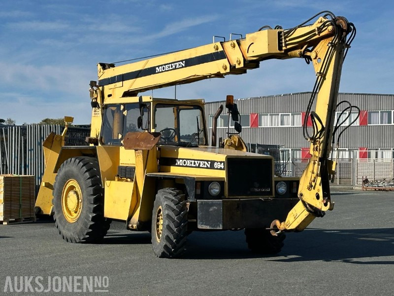1985 Moelven MK 694 kran - Sertifisert 2025 - Grue: photos 1 1985 Moelven MK 694 kran - Sertifisert 2025 - Grue: photos 1