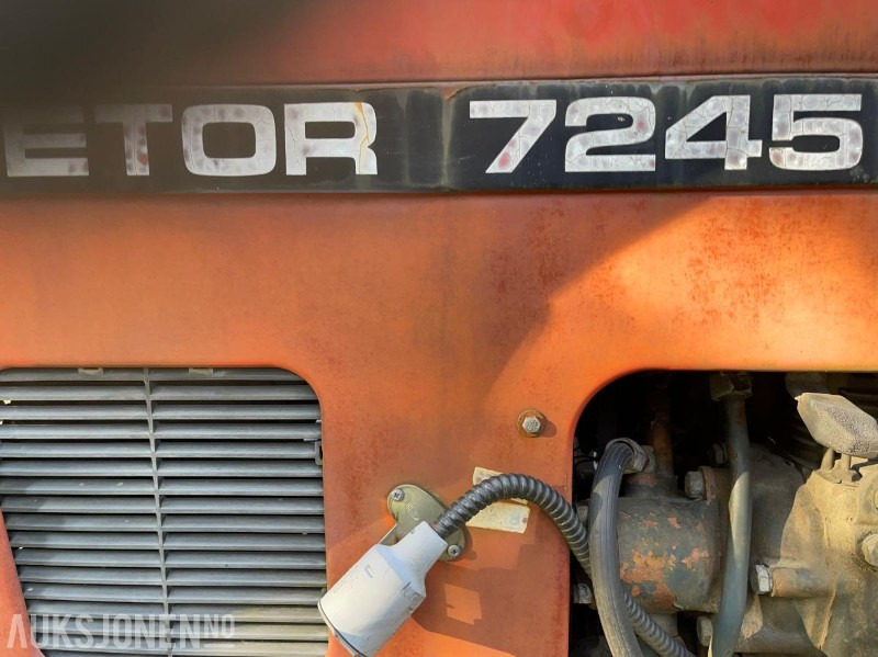 1987 Zetor 7245 mva fri traktor med Veto F15 lasteapparat  474 timer en crédit-bail 1987 Zetor 7245 mva fri traktor med Veto F15 lasteapparat  474 timer: photos 14