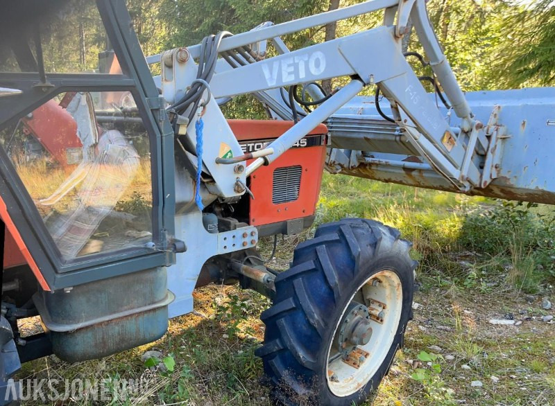 1987 Zetor 7245 mva fri traktor med Veto F15 lasteapparat  474 timer en crédit-bail 1987 Zetor 7245 mva fri traktor med Veto F15 lasteapparat  474 timer: photos 9