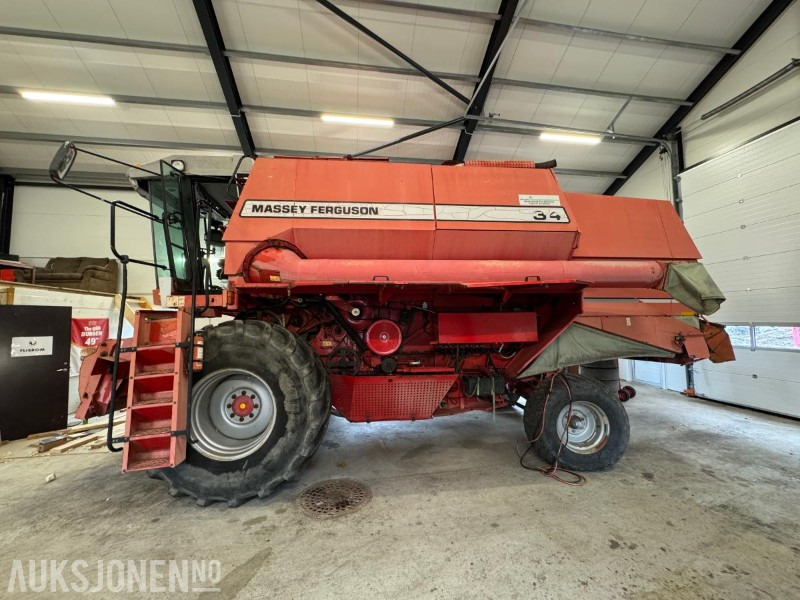 1996 Massey Ferguson MF 34 skurtresker - Moissonneuse-batteuse: photos 2 1996 Massey Ferguson MF 34 skurtresker - Moissonneuse-batteuse: photos 2