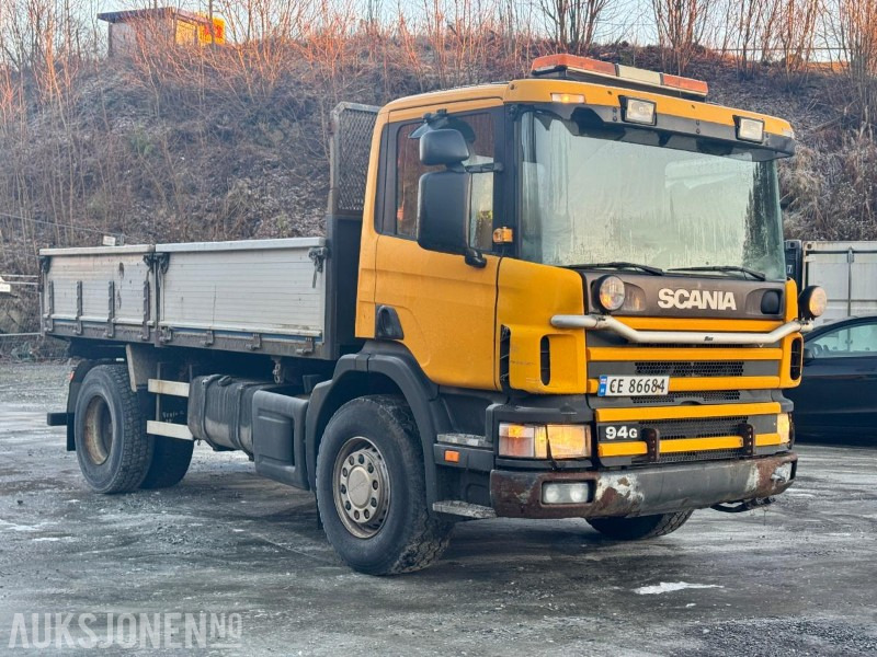 1998 Scania P-serie - 4x2 - Tippbil - Eu-godkjent til 08/26 - Km: 335523 - Camion benne: photos 3 1998 Scania P-serie - 4x2 - Tippbil - Eu-godkjent til 08/26 - Km: 335523 - Camion benne: photos 3