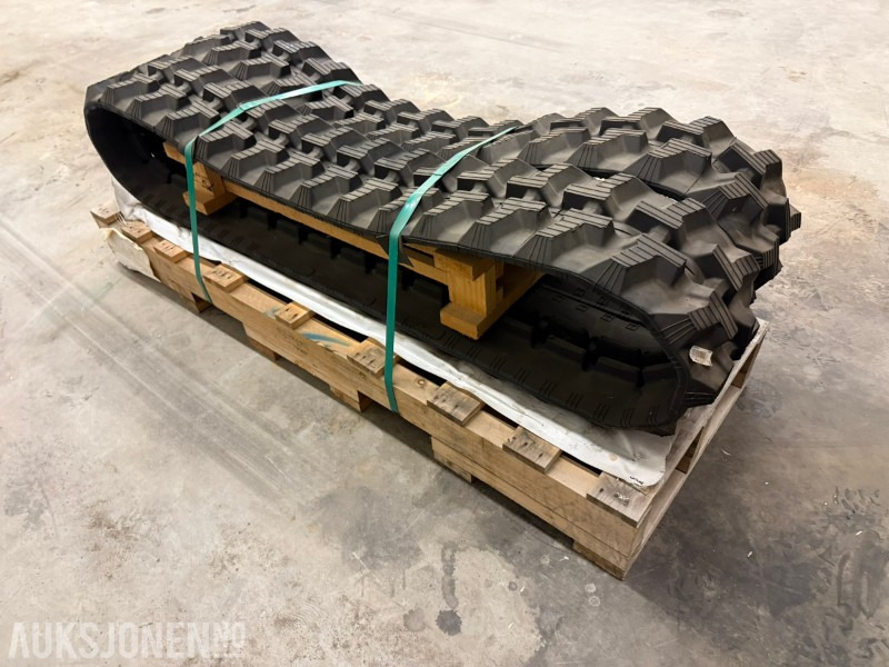 Matériel de chantier 2 stk Gummibelter til Volvo minigraver – 230x96x33 - Ubrukt: photos 7