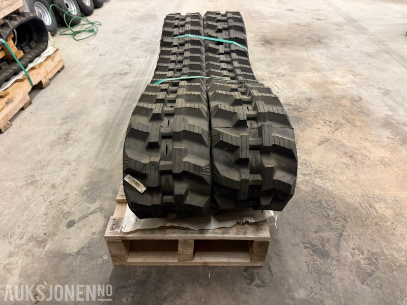 Matériel de chantier 2 stk Gummibelter til Volvo minigraver – 230x96x33 - Ubrukt: photos 6