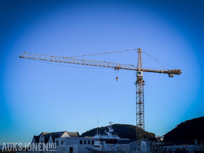 2000 Liebherr 280 EC-H 16 Litronic Tårnkran med undervogn på plater - Grue: photos 1 2000 Liebherr 280 EC-H 16 Litronic Tårnkran med undervogn på plater - Grue: photos 1