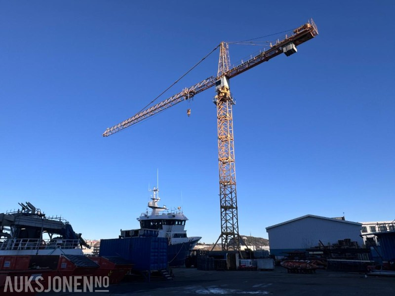 2000 Liebherr 280 EC-H 16 Litronic Tårnkran med undervogn på plater - Grue: photos 3 2000 Liebherr 280 EC-H 16 Litronic Tårnkran med undervogn på plater - Grue: photos 3