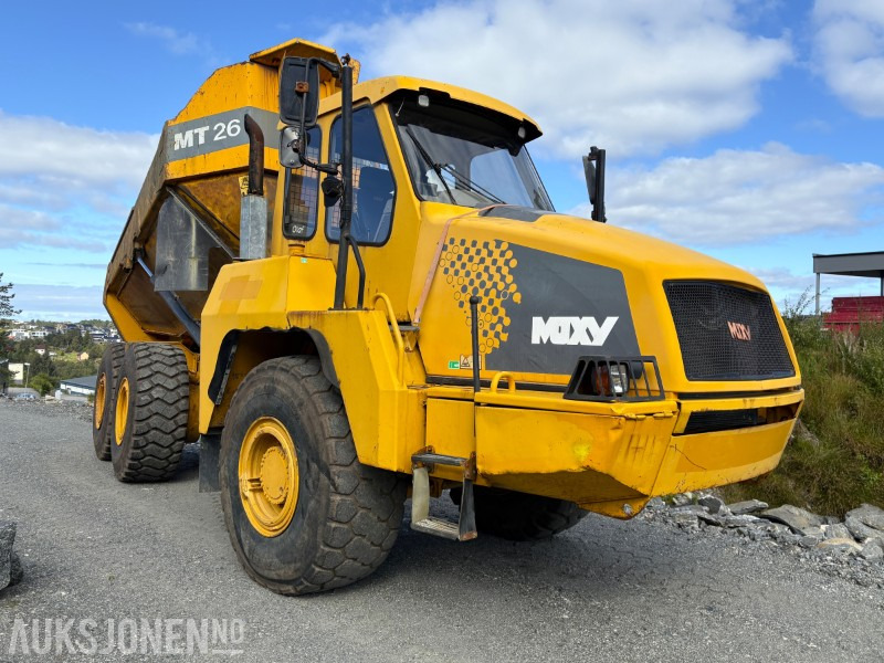 2002 Moxy MT26 - KUN 13 963 motortimer - registrert på sorte skilter - Tombereau: photos 2 2002 Moxy MT26 - KUN 13 963 motortimer - registrert på sorte skilter - Tombereau: photos 2