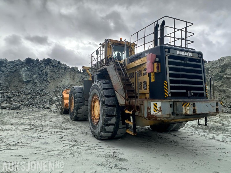 2003 Komatsu WA800-3 Hjullaster - Chargeuse sur pneus: photos 3 2003 Komatsu WA800-3 Hjullaster - Chargeuse sur pneus: photos 3