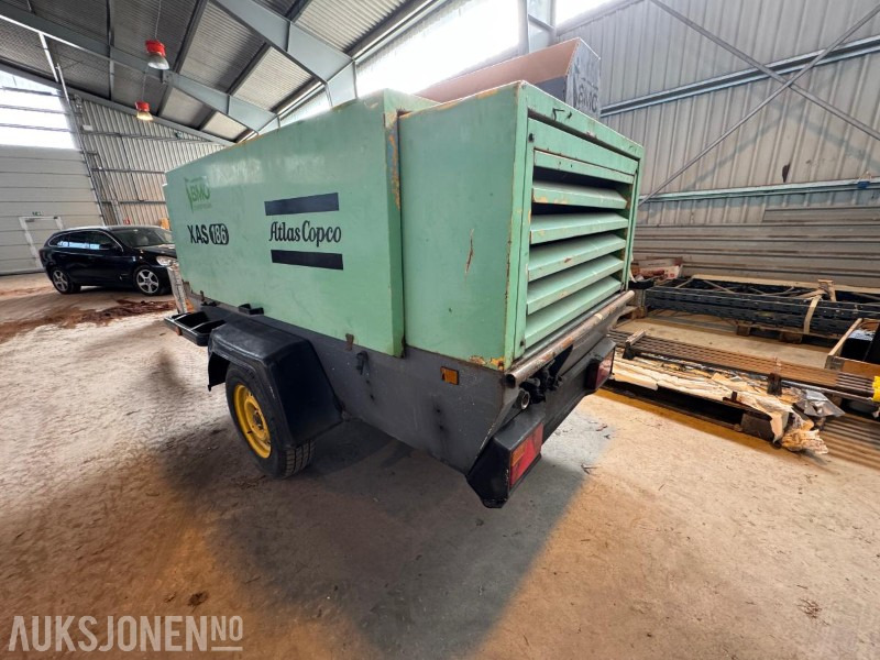 2006 Atlas Copco XAS 186 tilhengermontert kompressor - Matériel de chantier: photos 5 2006 Atlas Copco XAS 186 tilhengermontert kompressor - Matériel de chantier: photos 5