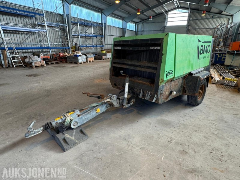 2006 Kaeser M121 tilhengermontert kompressor - Matériel de chantier: photos 1 2006 Kaeser M121 tilhengermontert kompressor - Matériel de chantier: photos 1