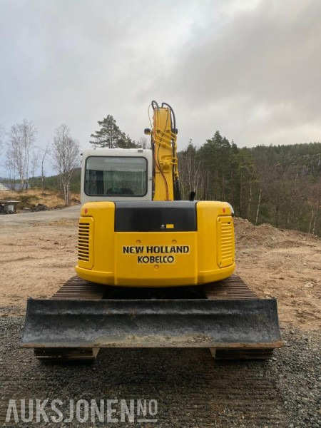 2006 New Holland Kobelco e70 mva fri med tiltrotator, pusseskuff og graveskuff - Pelle: photos 4 2006 New Holland Kobelco e70 mva fri med tiltrotator, pusseskuff og graveskuff - Pelle: photos 4