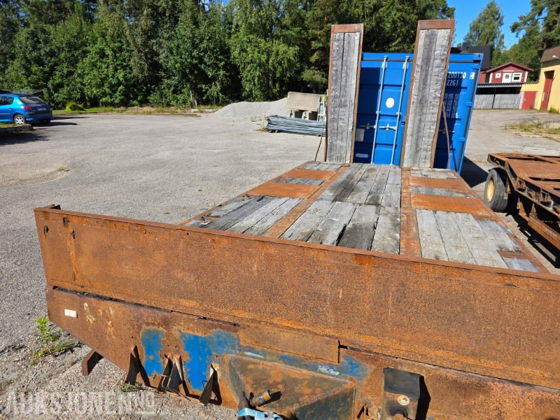2006 ZRUST TRAILER ZPT-18 maskinhenger - Remorque porte-engin surbaissée: photos 3 2006 ZRUST TRAILER ZPT-18 maskinhenger - Remorque porte-engin surbaissée: photos 3