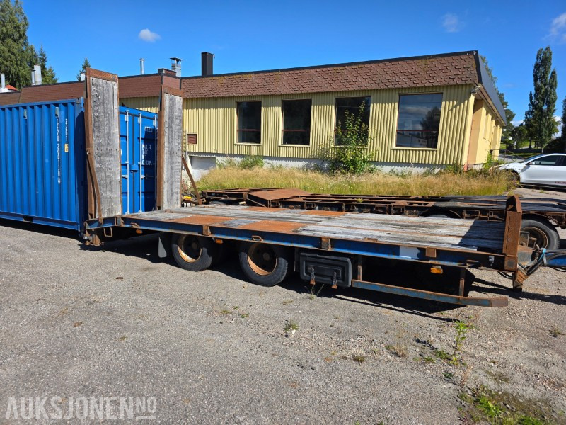 2006 ZRUST TRAILER ZPT-18 maskinhenger - Remorque porte-engin surbaissée: photos 5 2006 ZRUST TRAILER ZPT-18 maskinhenger - Remorque porte-engin surbaissée: photos 5