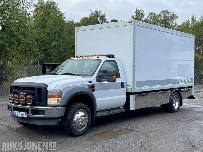 2008 Ford F-550 XL SuperDuty V8 PowerStroke, verkstedvogn/servicebil, Rioned spyleaggregat, Sortimo, fjernstyring, kraftuttak, EU til 06.2026! - Camion fourgon: photos 1 2008 Ford F-550 XL SuperDuty V8 PowerStroke, verkstedvogn/servicebil, Rioned spyleaggregat, Sortimo, fjernstyring, kraftuttak, EU til 06.2026! - Camion fourgon: photos 1