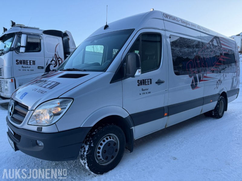 2009 Mercedes-Benz Sprinter 17-seter minibuss – Rullestolheis & godt vedlikeholdt - Minibus, Transport de personnes: photos 1 2009 Mercedes-Benz Sprinter 17-seter minibuss – Rullestolheis & godt vedlikeholdt - Minibus, Transport de personnes: photos 1