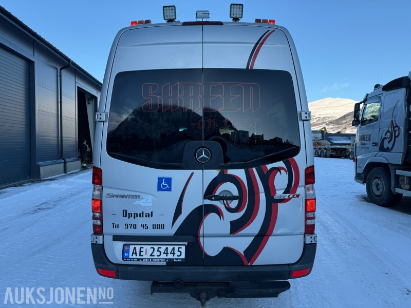 2009 Mercedes-Benz Sprinter 17-seter minibuss – Rullestolheis & godt vedlikeholdt - Minibus, Transport de personnes: photos 5 2009 Mercedes-Benz Sprinter 17-seter minibuss – Rullestolheis & godt vedlikeholdt - Minibus, Transport de personnes: photos 5