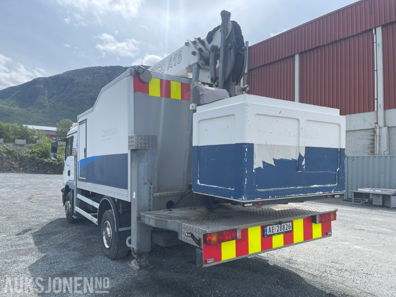 2010 MAN TGM kranbil med liftgo A18 - Camion grue: photos 3 2010 MAN TGM kranbil med liftgo A18 - Camion grue: photos 3
