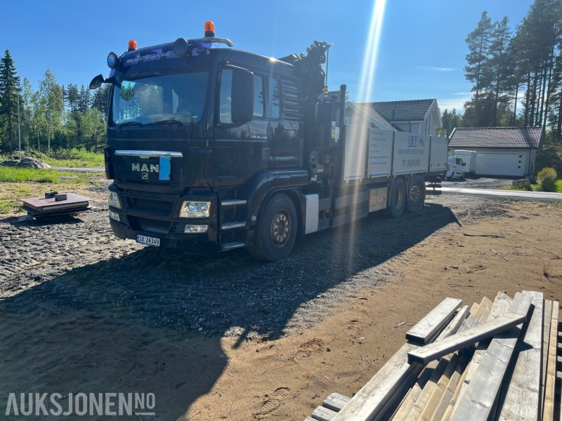 2010 MAN TGS 26.440 KRANBIL PM 22SP KRAN MED FJERNKONTROLL - Camion grue: photos 1 2010 MAN TGS 26.440 KRANBIL PM 22SP KRAN MED FJERNKONTROLL - Camion grue: photos 1