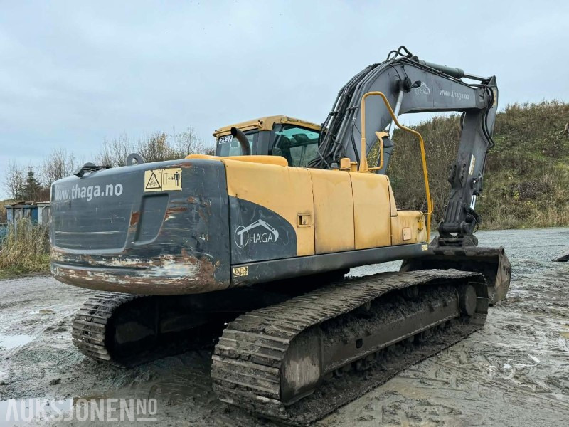 2011 Volvo EC210CL beltegraver HK S70 Engcon tiltrotator 9545 Timer - Pelle: photos 4 2011 Volvo EC210CL beltegraver HK S70 Engcon tiltrotator 9545 Timer - Pelle: photos 4