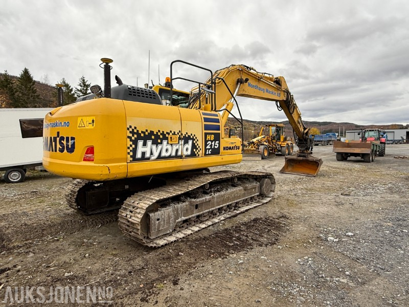 2014 Komatsu Hb 215-2 Gravemaskin - Leica GPS - Engcon Tilt - 7035T - Pelle: photos 5 2014 Komatsu Hb 215-2 Gravemaskin - Leica GPS - Engcon Tilt - 7035T - Pelle: photos 5