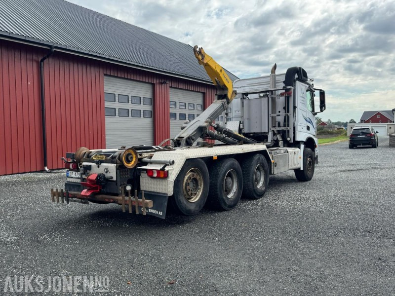 2014 Mercedes-Benz Arocs 32518x4 krokbil med Palfinger T20A knekkbar krokarm 326148km - Camion ampliroll: photos 4 2014 Mercedes-Benz Arocs 32518x4 krokbil med Palfinger T20A knekkbar krokarm 326148km - Camion ampliroll: photos 4