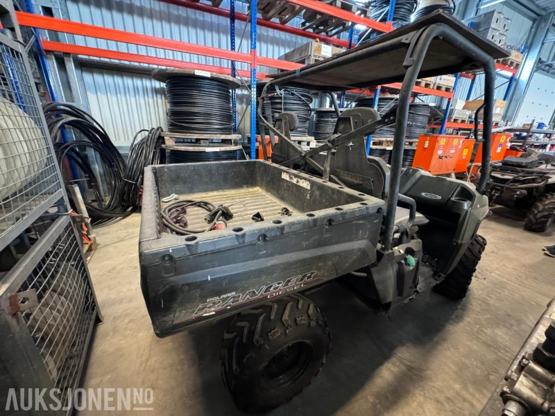 2014 Polaris RANGER DIESEL 800 UTV - 4x4 - 40 km/t - 2 seter - Gått 472 timer / 3638 km - Traktor registrert - Tracteur agricole: photos 4 2014 Polaris RANGER DIESEL 800 UTV - 4x4 - 40 km/t - 2 seter - Gått 472 timer / 3638 km - Traktor registrert - Tracteur agricole: photos 4