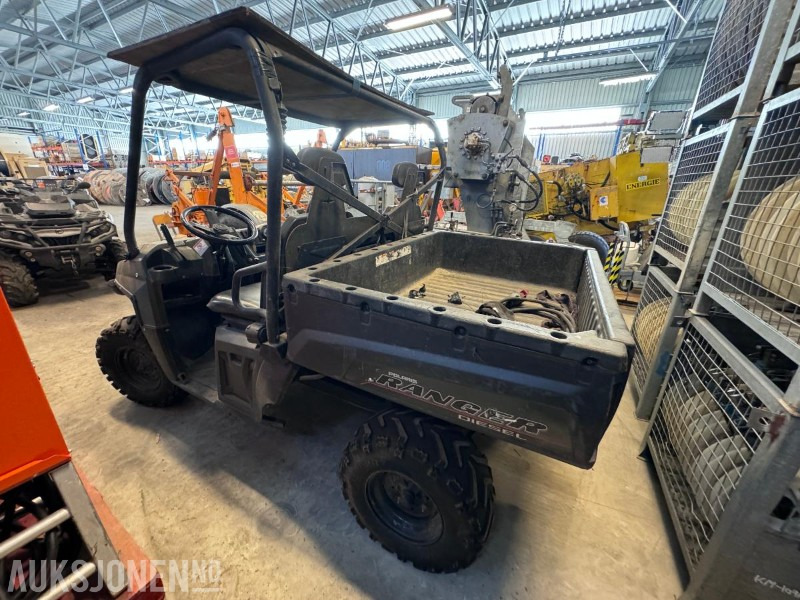 2014 Polaris RANGER DIESEL 800 UTV - 4x4 - 40 km/t - 2 seter - Gått 472 timer / 3638 km - Traktor registrert - Tracteur agricole: photos 5 2014 Polaris RANGER DIESEL 800 UTV - 4x4 - 40 km/t - 2 seter - Gått 472 timer / 3638 km - Traktor registrert - Tracteur agricole: photos 5