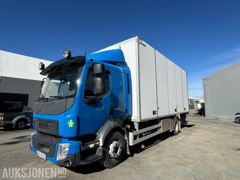 2014 Volvo FL280 4x2 Skapbil - Zepro 2T Bakløft - Varme i skap - Full åpning - Service - 130169KM - Camion fourgon: photos 1 2014 Volvo FL280 4x2 Skapbil - Zepro 2T Bakløft - Varme i skap - Full åpning - Service - 130169KM - Camion fourgon: photos 1