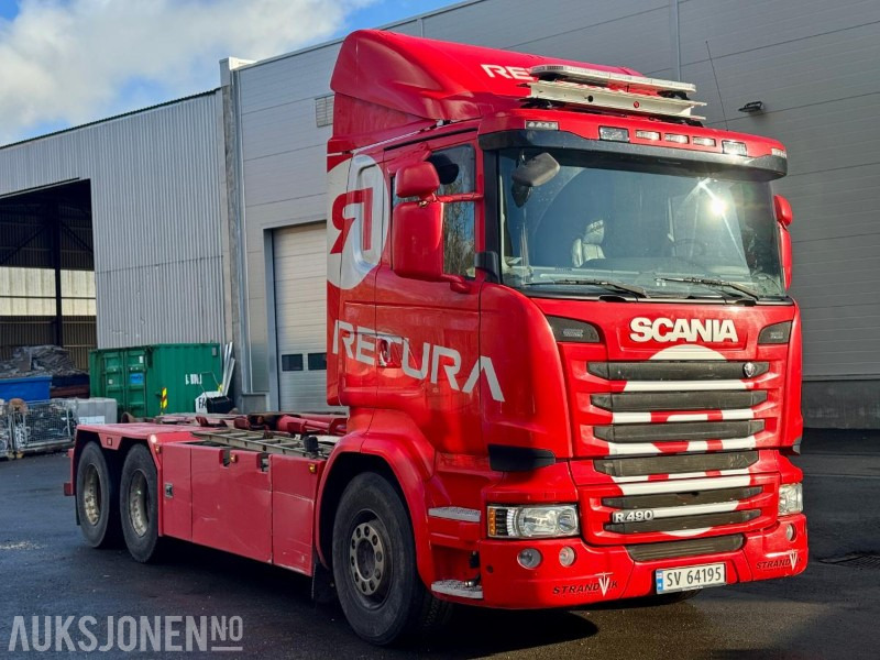 2015 Scania R-serie - Krokbil - Eu-godkjent til 01/26 - Km: 379186 - Camion ampliroll: photos 2 2015 Scania R-serie - Krokbil - Eu-godkjent til 01/26 - Km: 379186 - Camion ampliroll: photos 2