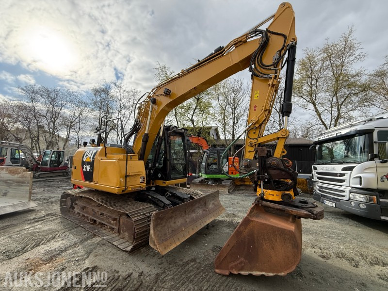 2016 Cat 311FLRR med gripekassett, tiltrotator og pusseskuffe - Pelle: photos 3 2016 Cat 311FLRR med gripekassett, tiltrotator og pusseskuffe - Pelle: photos 3